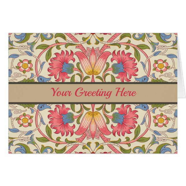 ウィリアムモリスローデン春壁紙アート (正面横)