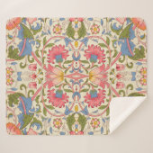 ウィリアムモリスローデン春壁紙アート シェルパブランケット (正面(横))