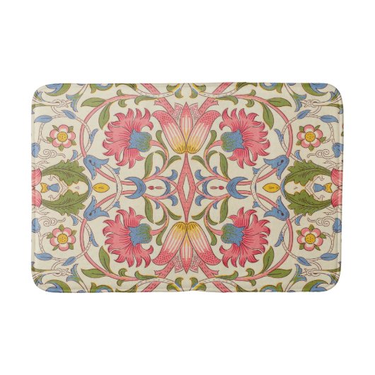 ウィリアムモリスローデン春壁紙アート バスマット (正面)