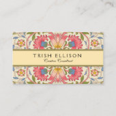 ウィリアムモリスローデン春壁紙アート 名刺 (正面)