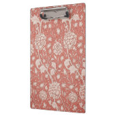 ウィリアムモリスワイルドチューリップクラシックビクトリアンデザイン クリップボード (左)