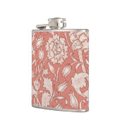 ウィリアムモリスワイルドチューリップクラシックビクトリアンデザイン フラスク (左)