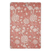 ウィリアムモリスワイルドチューリップクラシックビクトリアンデザイン ミニクリップボード (裏面)