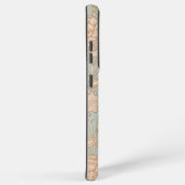 ウィリアムモリスワイルドチューリップフラワーフローラデザイン SAMSUNG GALAXYケース (右側面)