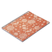 ウィリアムモリスワイルドチューリップヴィンテージフローラ ノートブック (左側)