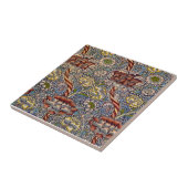 ウィリアムモリスワンルイングリッシュフローラダマスクデザイン タイル (側面)