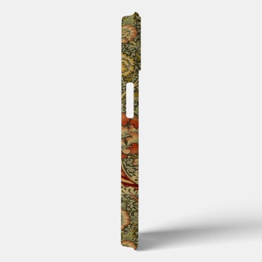 ウィリアムモリスワンルイングリッシュフローラダマスクデザイン Case-Mate iPhoneケース (裏面 / 右)