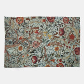 ウィリアムモリスヴィンテージアカンサスポルティエールフローラ キッチンタオル (横)