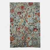 ウィリアムモリスヴィンテージアカンサスポルティエールフローラ キッチンタオル (縦)