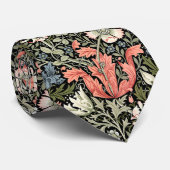 ウィリアムモリスヴィンテージコンプトンフローラルパターン ネクタイ (ロール)
