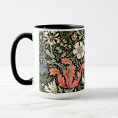 ウィリアムモリスヴィンテージコンプトンフローラルパターン マグカップ (左)