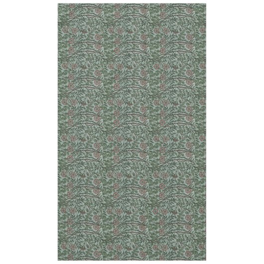 ウィリアムモリスヴィンテージスウィートブリアバラの葉 テーブルクロス (正面)