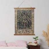 ウィリアムモリスヴィンテージツリー&バード 吊り下げ型タペストリー (寝室)