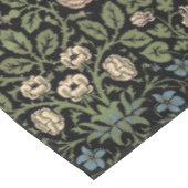 ウィリアムモリスヴィンテージバイオレット&オダマキ（植物）パターン テーブルクロス (アングル)