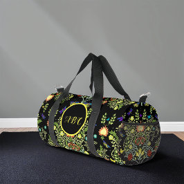 ウィリアムモリスヴィンテージフラワーズモノグラム ダッフルバッグ