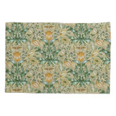 ウィリアムモリスヴィンテージフローラザクロ 枕カバー (裏面-左)