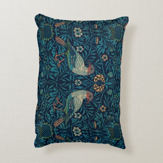 ウィリアムモリスヴィンテージフローラバード アクセントクッション (裏面(縦))