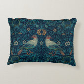 ウィリアムモリスヴィンテージフローラバード アクセントクッション (裏面)