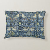 ウィリアムモリスヴィンテージフローラバード アクセントクッション (裏面)