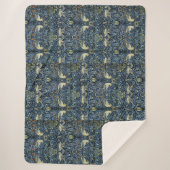 ウィリアムモリスヴィンテージフローラバード シェルパブランケット (正面)