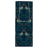 ウィリアムモリスヴィンテージフローラバード ワインギフトバッグ (正面)