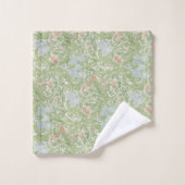 ウィリアムモリスヴィンテージフローラピンクアイリス バスタオルセット (ウォッシュタオル)