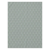 ウィリアムモリスヴィンテージフローラピンクグリーンクローバー テーブルクロス (正面)