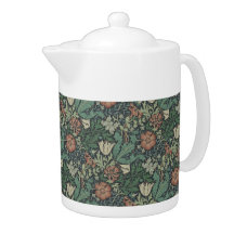 ウィリアムモリスヴィンテージフローラピンクグリーンコンプトン