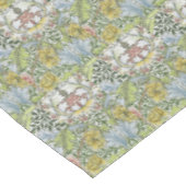 ウィリアムモリスヴィンテージフローラピンクグリーン テーブルクロス (アングル)