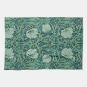 ウィリアムモリスヴィンテージフローラルパタンパンペネル キッチンタオル (横)