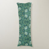 ウィリアムモリスヴィンテージフローラルパタンパンペネル ボディピロー (正面縦)