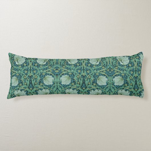 ウィリアムモリスヴィンテージフローラルパタンパンペネル ボディピロー (正面)