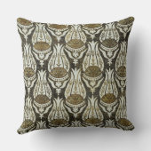 ウィリアムモリスヴィンテージフローラルパタークラシックン クッション (裏面)