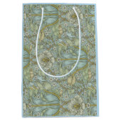 ウィリアムモリスヴィンテージフローラ春茂み ミディアムペーパーバッグ (正面)