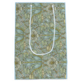 ウィリアムモリスヴィンテージフローラ春茂み ミディアムペーパーバッグ (裏面)