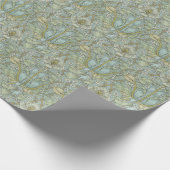 ウィリアムモリスヴィンテージフローラ春茂み ラッピングペーパー (角)