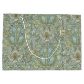 ウィリアムモリスヴィンテージフローラ春茂み ラージペーパーバッグ (裏面)