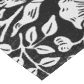 ウィリアムモリスヴィンテージブルーフローラルパターン テーブルクロス (アングル)