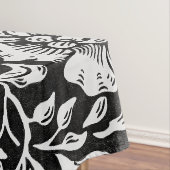 ウィリアムモリスヴィンテージブルーフローラルパターン テーブルクロス (インサイチュ)