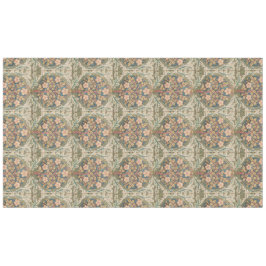 ウィリアムモリスヴィンテージ開花バラ テーブルクロス