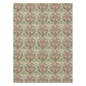 ウィリアムモリスヴィンテージ開花バラ テーブルクロス (正面)