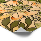 ウィリアムモリス春コンプトンフラワーフェスティバル ポスター (角)