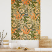 ウィリアムモリス春コンプトンフラワーフェスティバル ポスター (キッチン)