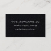 ウィリアムモリス植物図柄名刺 名刺 (裏面)