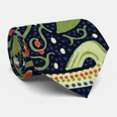 ウィリアムモリス海藻アンティーク花 ネクタイ (ロール)