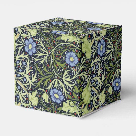 ウィリアムモリス海藻アンティーク花 フェイバーボックス (裏面サイド)