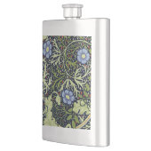 ウィリアムモリス海藻アンティーク花 フラスク (左)