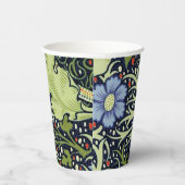 ウィリアムモリス海藻アンティーク花 紙コップ (右)
