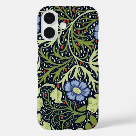 ウィリアムモリス海藻アンティーク花 Case-Mate iPhoneケース (裏面)