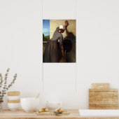 ウィリアムモリス狩りガールアットザファウンテン ポスター (キッチン)